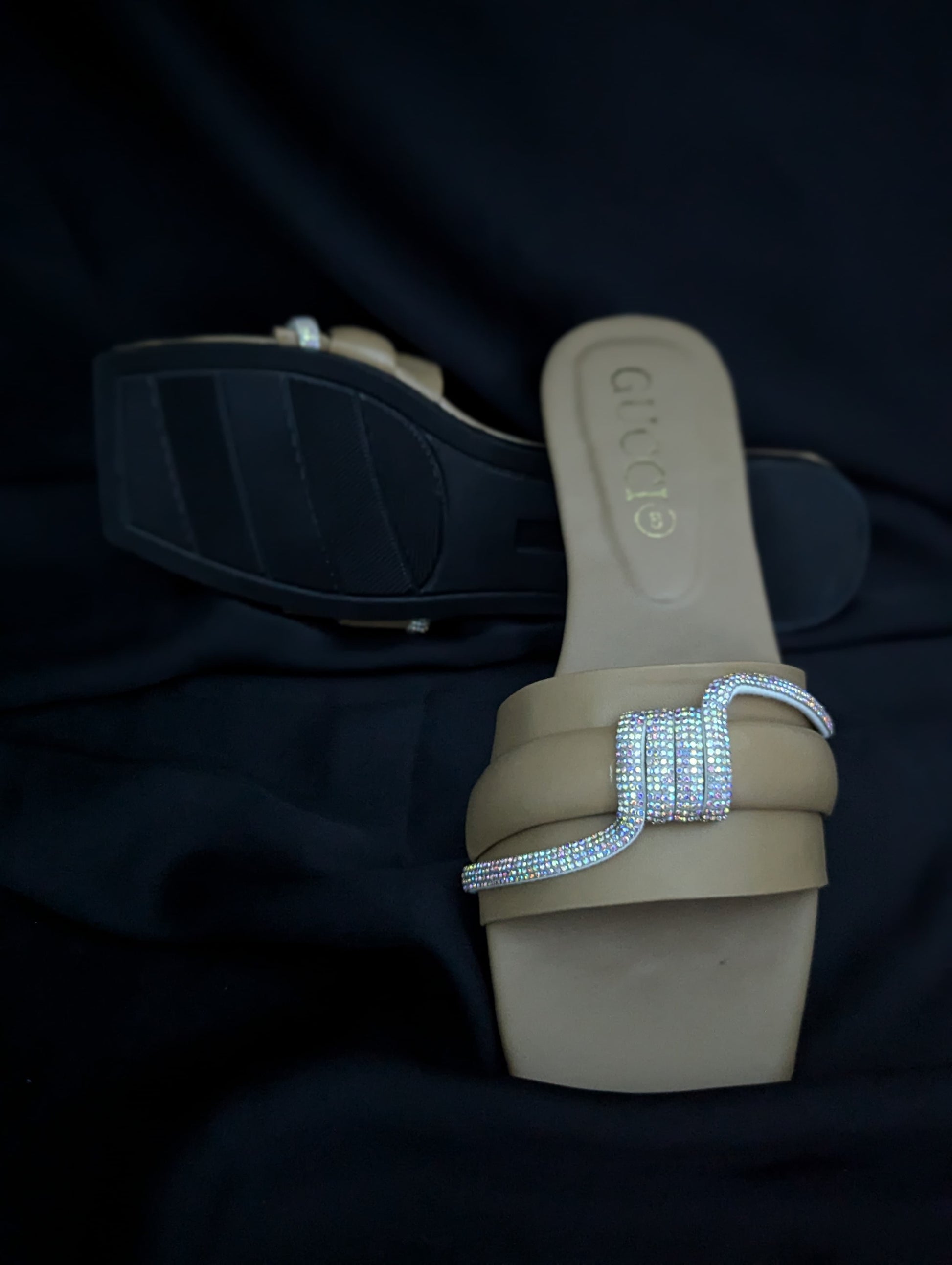 DAILY DIAMOND COMFY FLATS - PERU BROWN