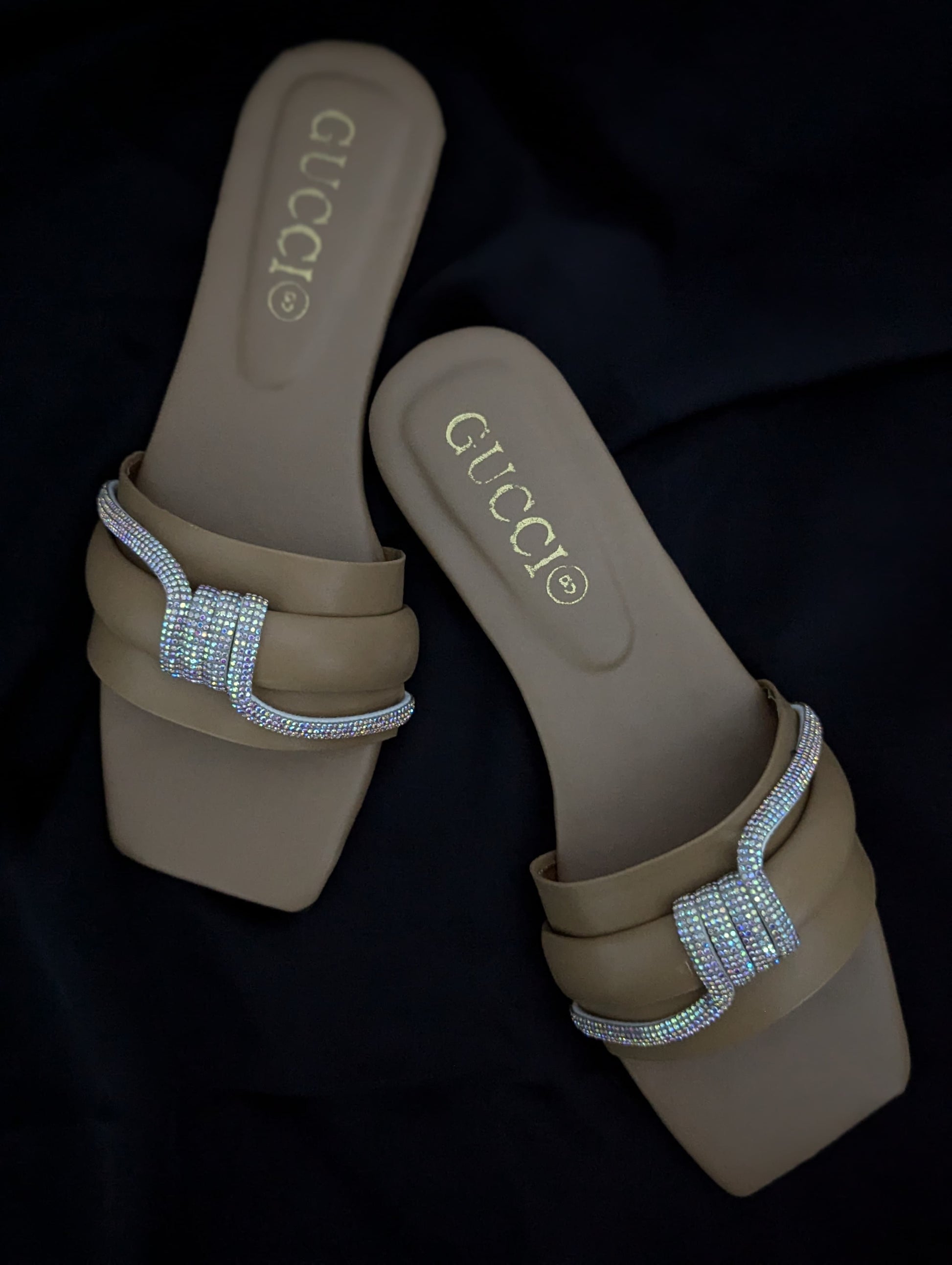 DAILY DIAMOND COMFY FLATS - PERU BROWN
