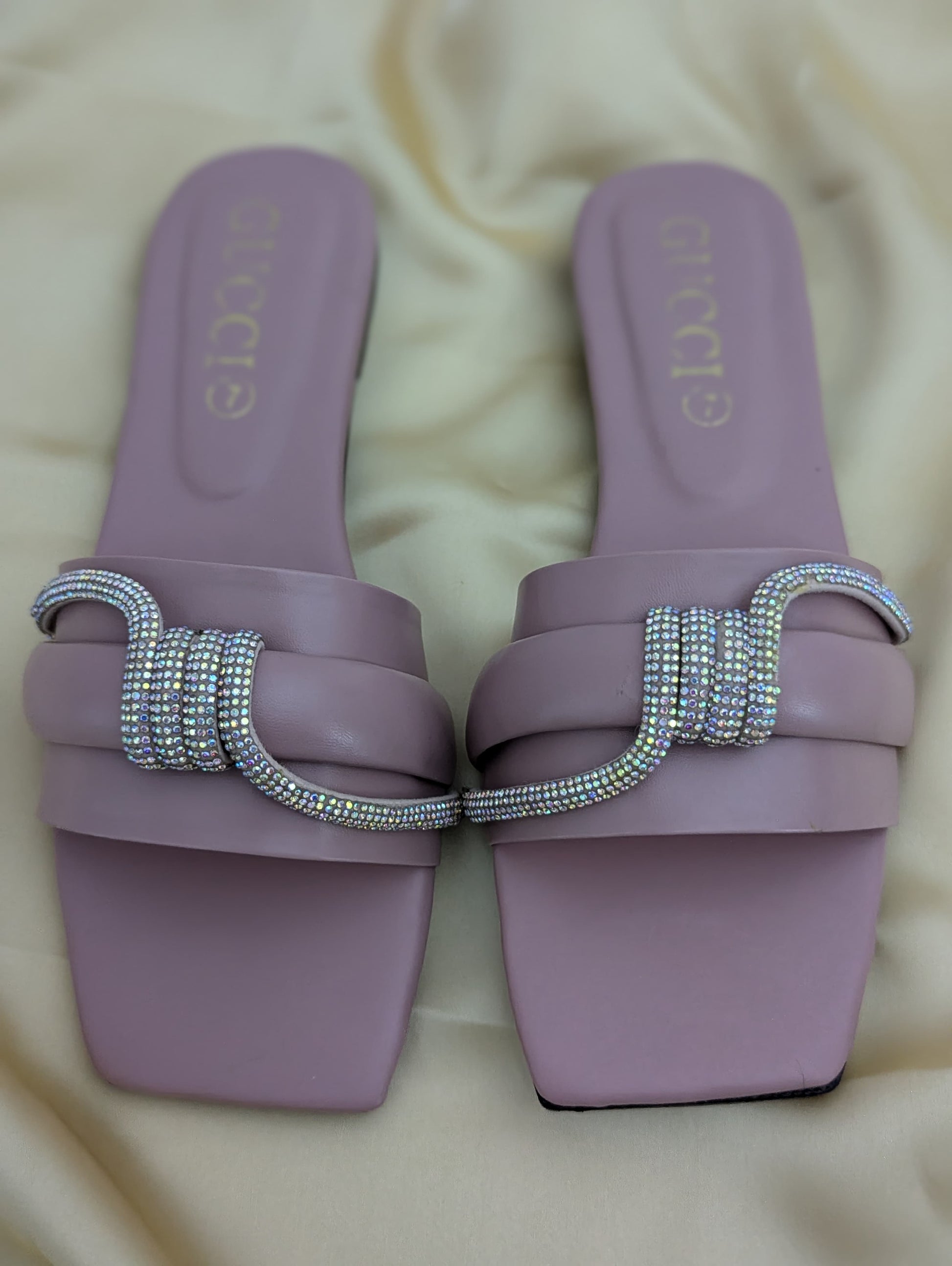 DAILY DIAMOND COMFY FLATS - PINK