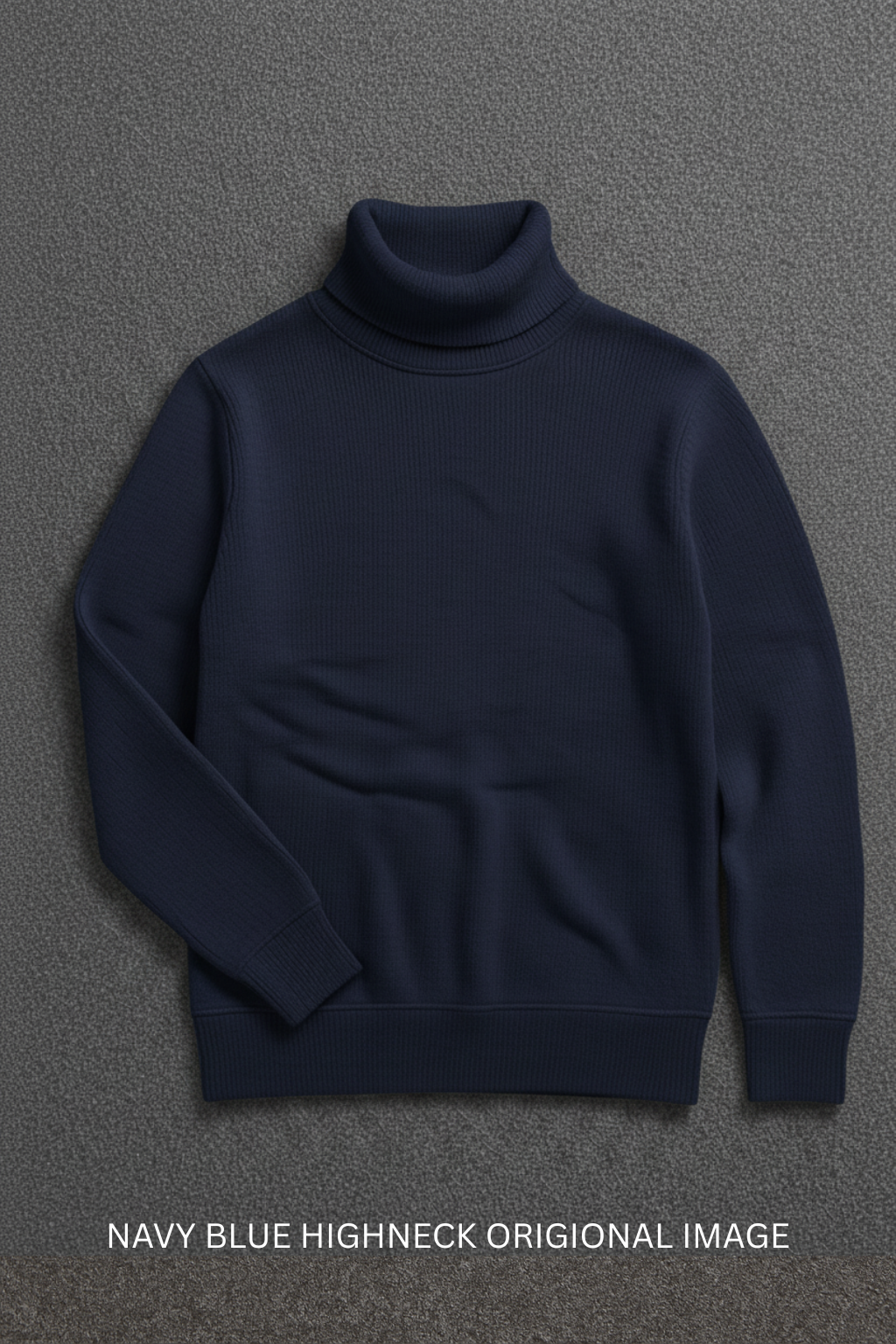 PACK OF 3 CHARCOAL , BLACK & NAVY BLUE  HIGHNECK – UNISEX