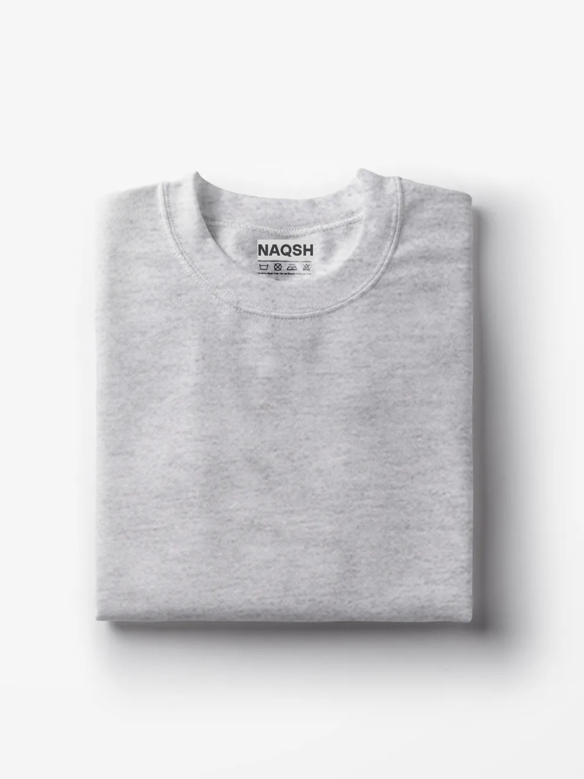 Plain Round Neck Basic Tee - Navy Blue