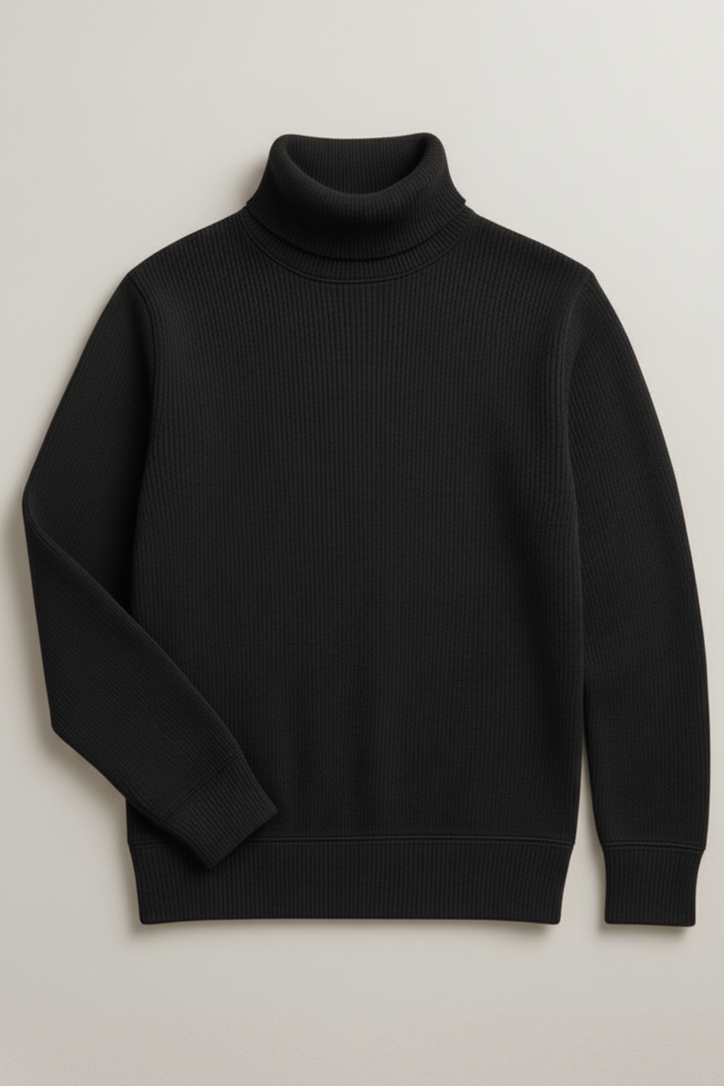 BLACK HIGHNECK – UNISEX