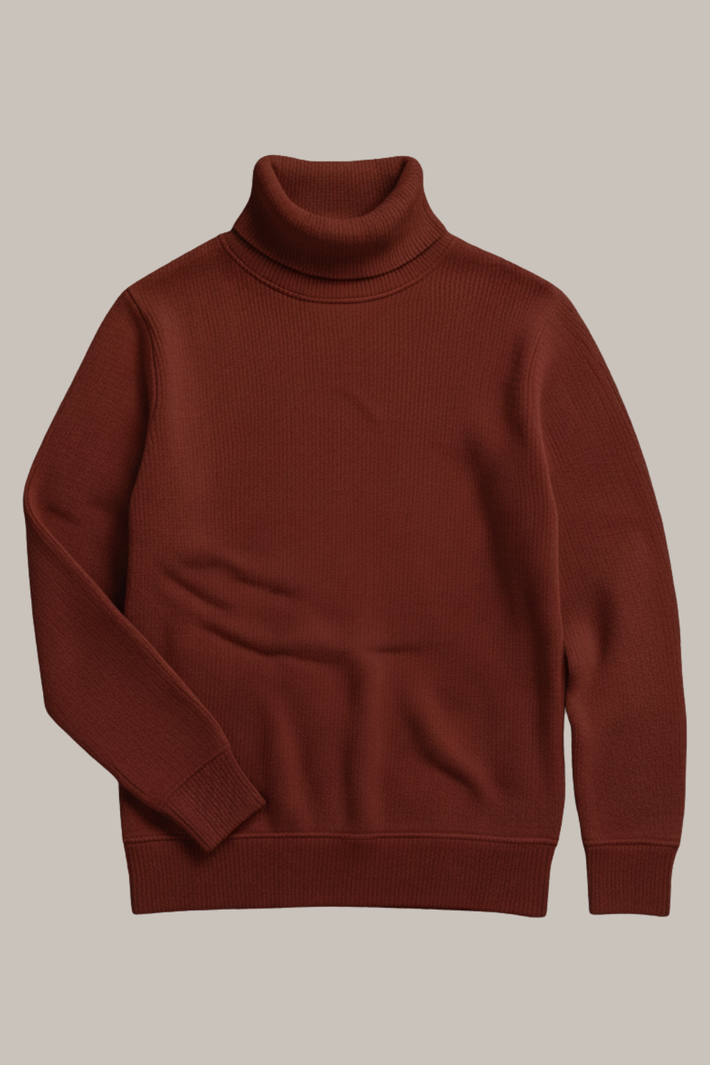 RUST MAROON HIGHNECK – UNISEX