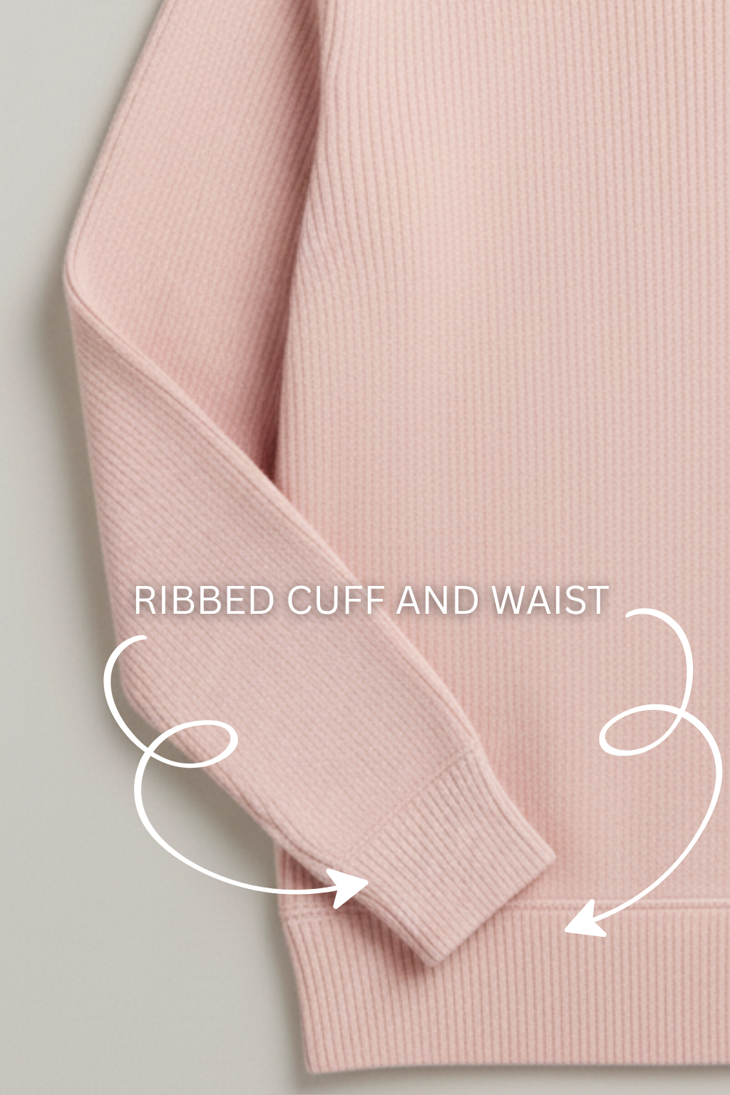 BABY PINK HIGHNECK – UNISEX