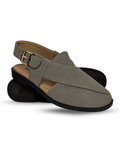 Suede Peshawari Sandals - Volume 2 - Hyder Grey🆕