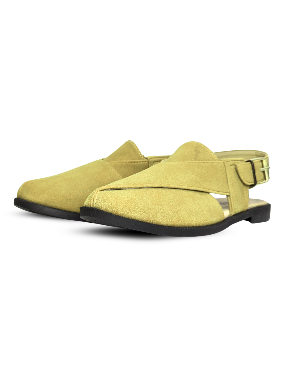 Suede Peshawari Sandals - Volume 2 - Cream🆕