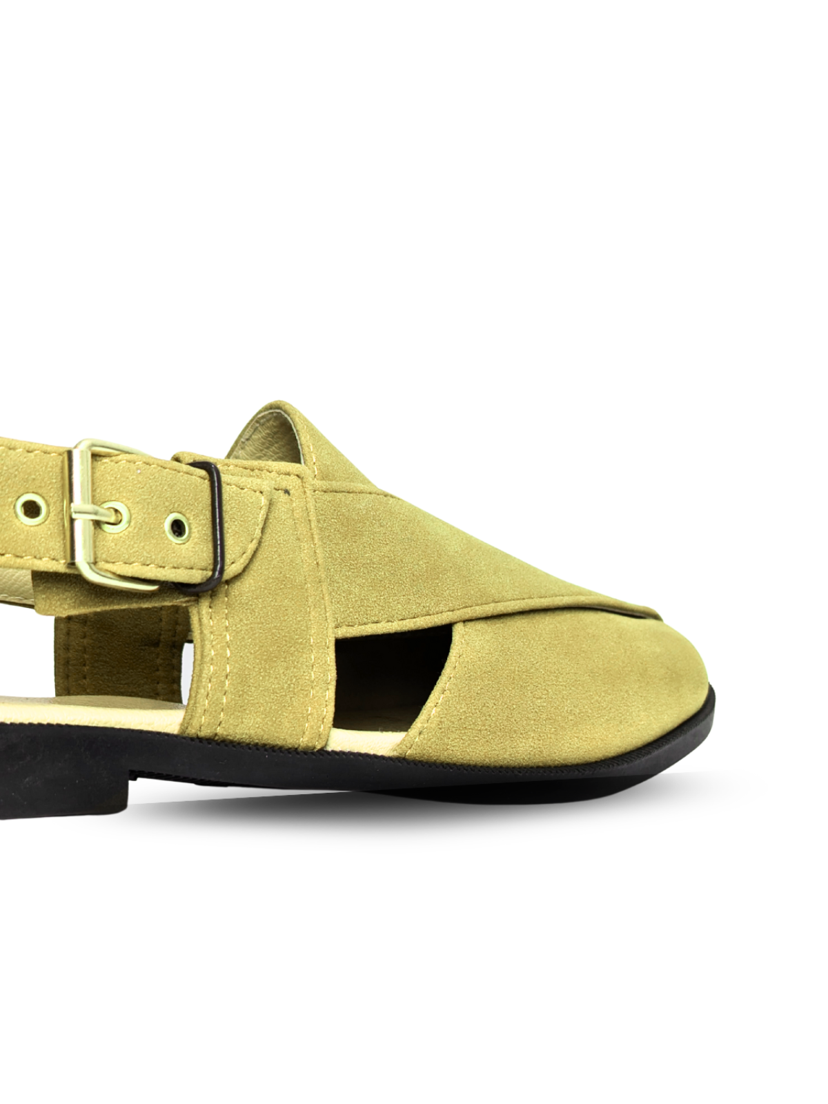 Suede Peshawari Sandals - Volume 2 - Cream🆕