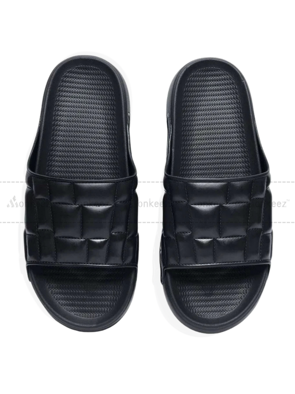 Balmain Puff Slipper - Black