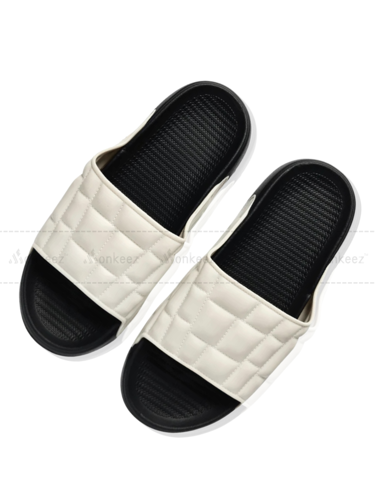 Balmain Puff Slipper - White