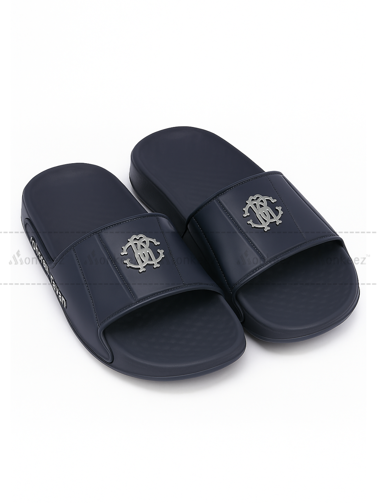 Cavalli Slipper - Navy Blue