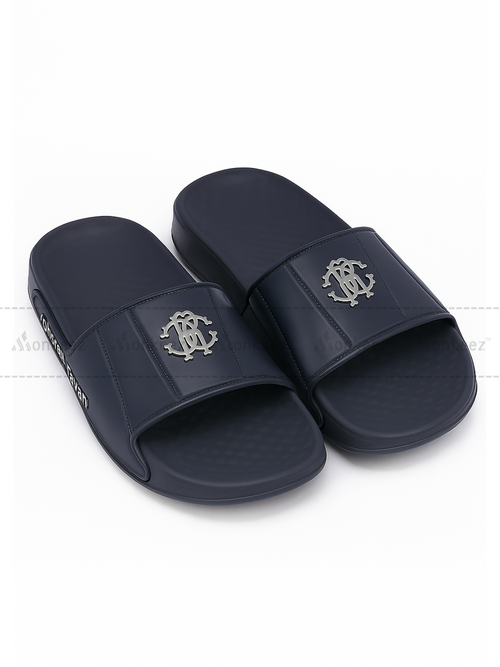 Cavalli Slipper - Navy Blue