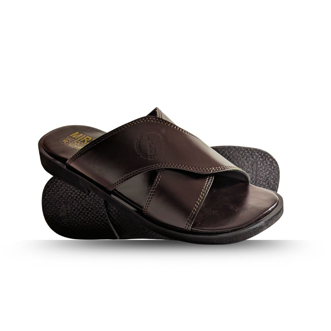 Mirza Norozi Chappal - Brown