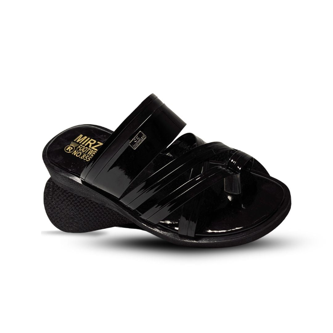 Mirza Tabi Chappal - Black