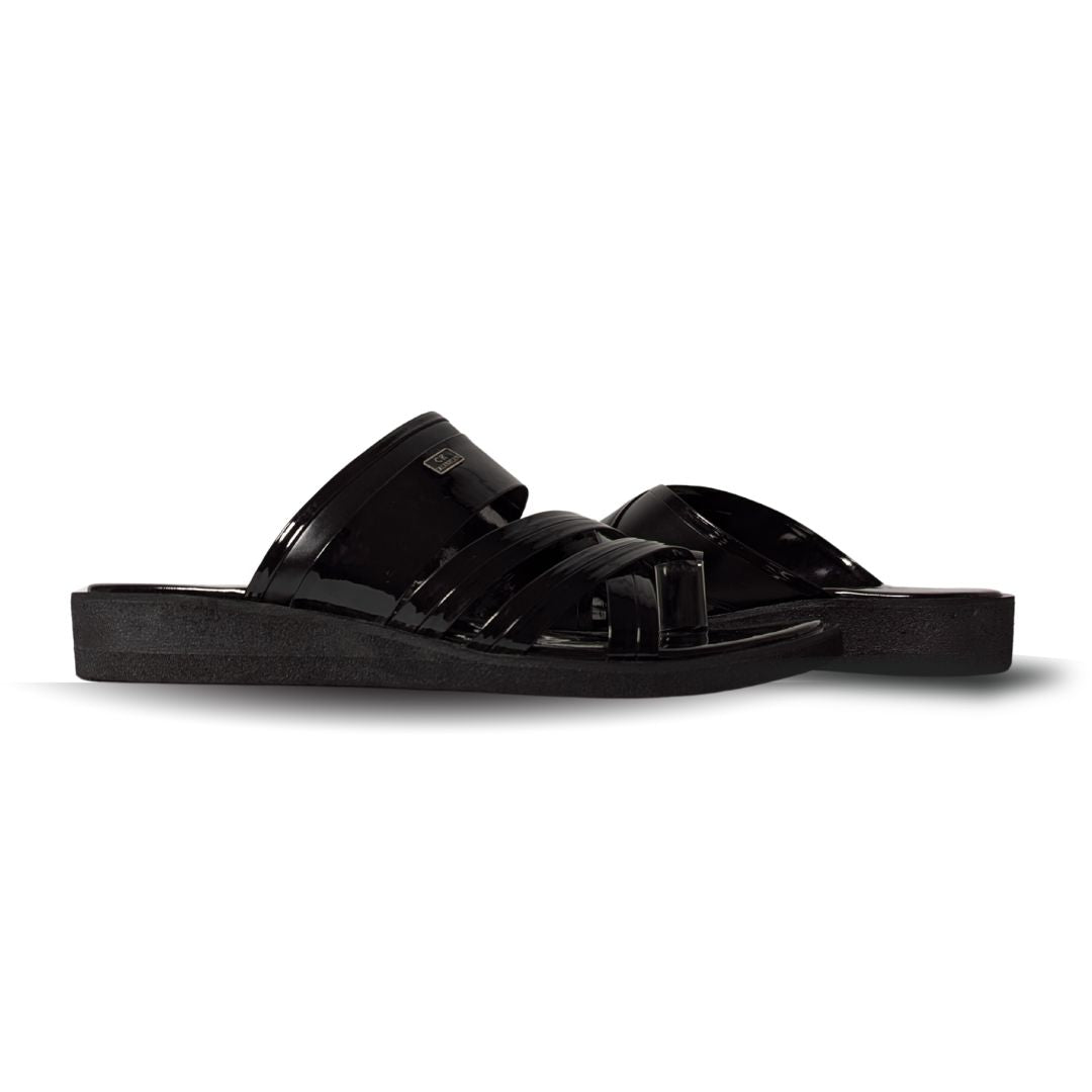 Mirza Tabi Chappal - Black