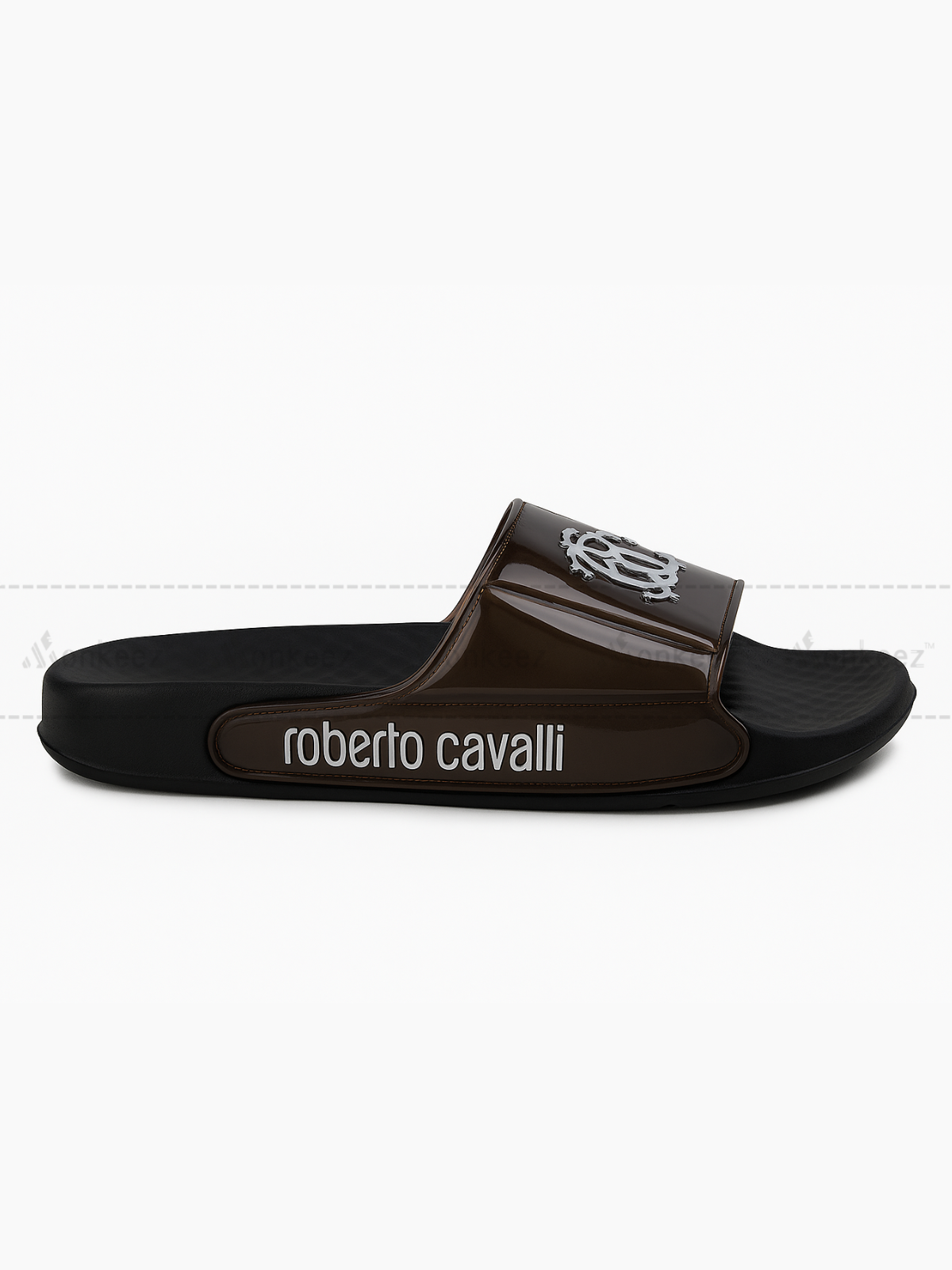 Cavalli Slipper - Brown/Black