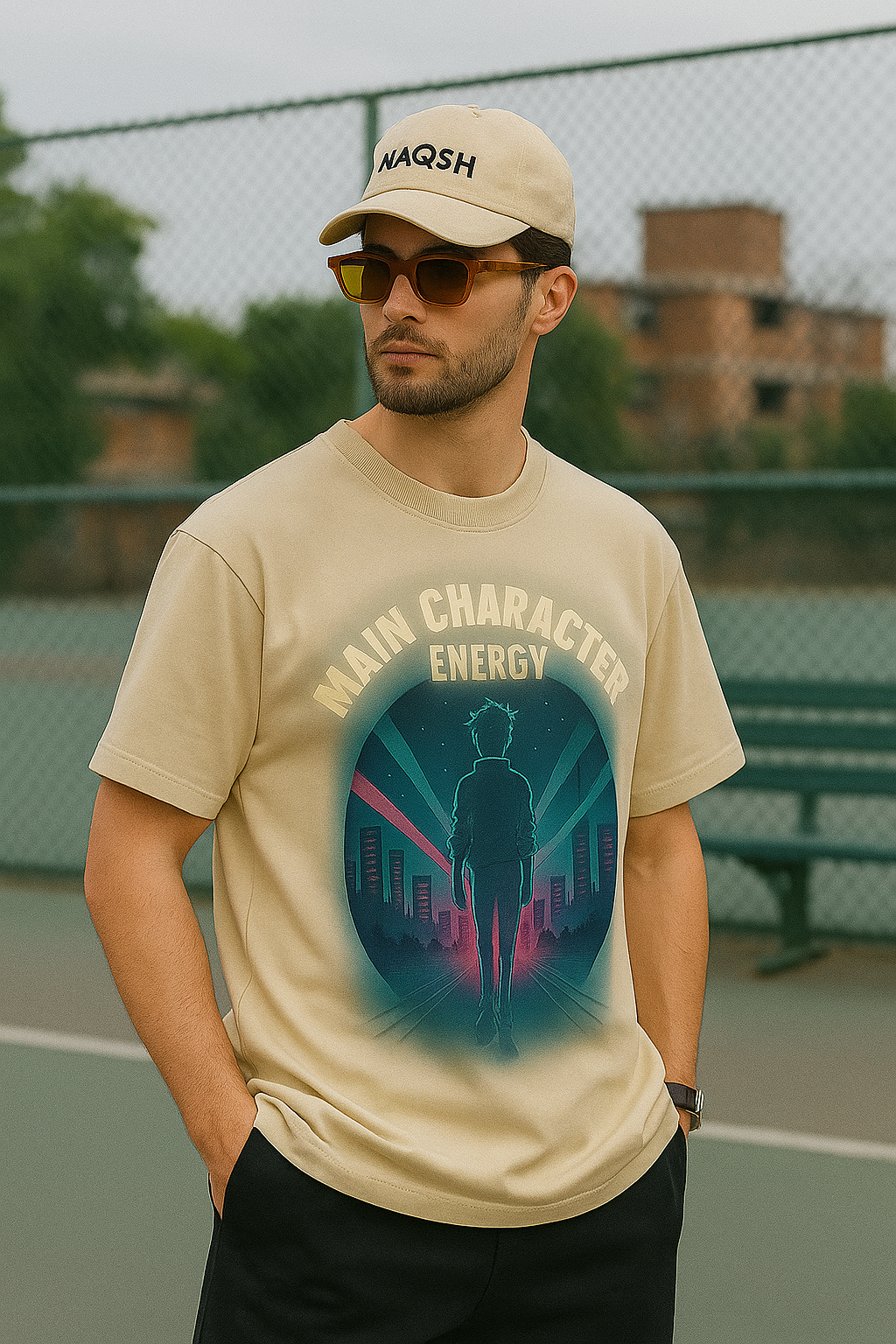 Main Chracter Energy Oversize Tee