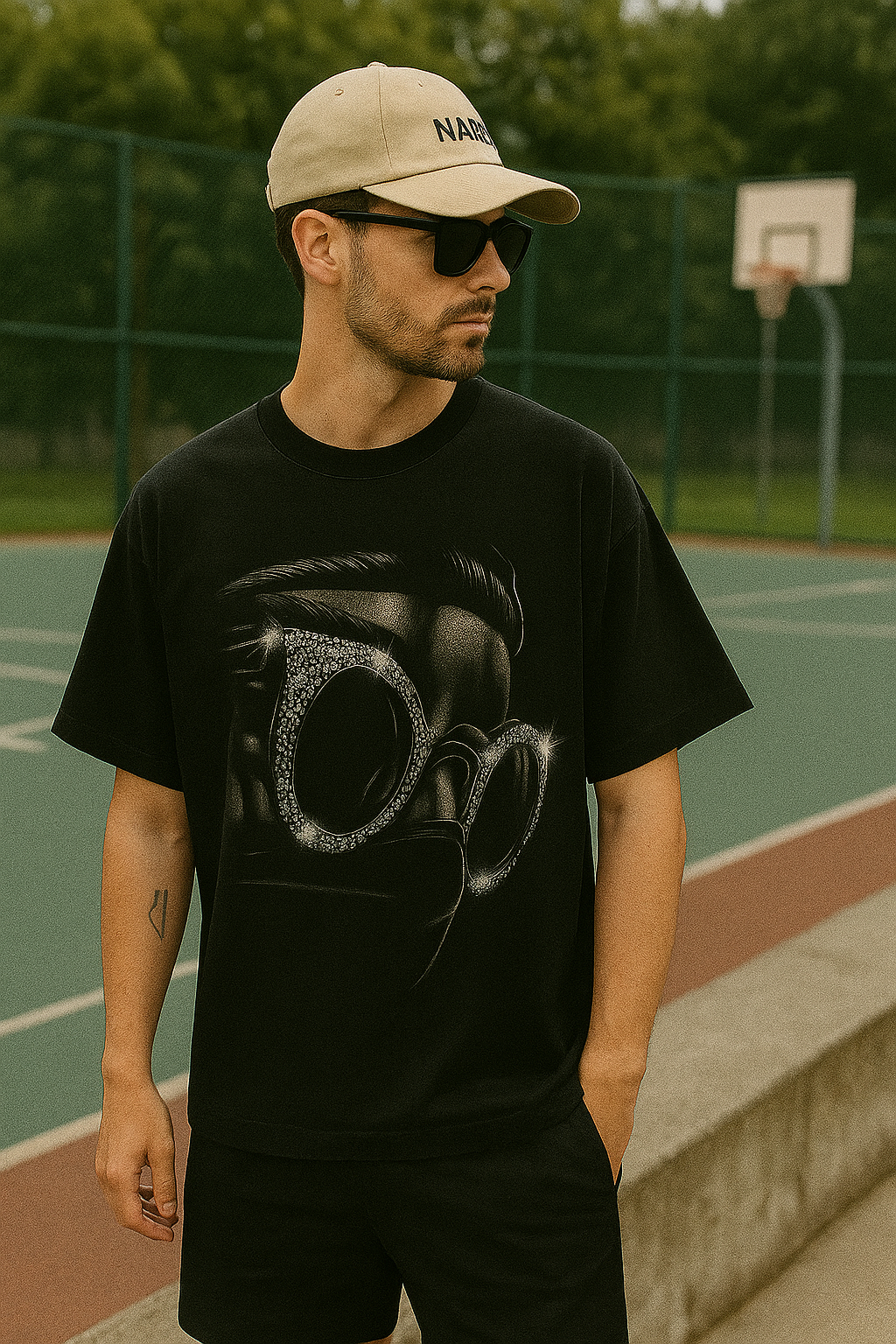 Secret Man Oversize Tee